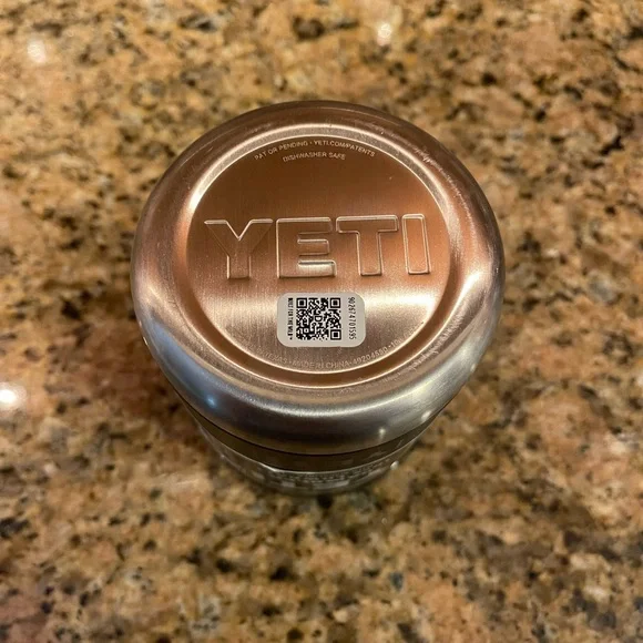 YETI Rambler 10 oz Lowball in Black and Silver - Picture 6 of 6